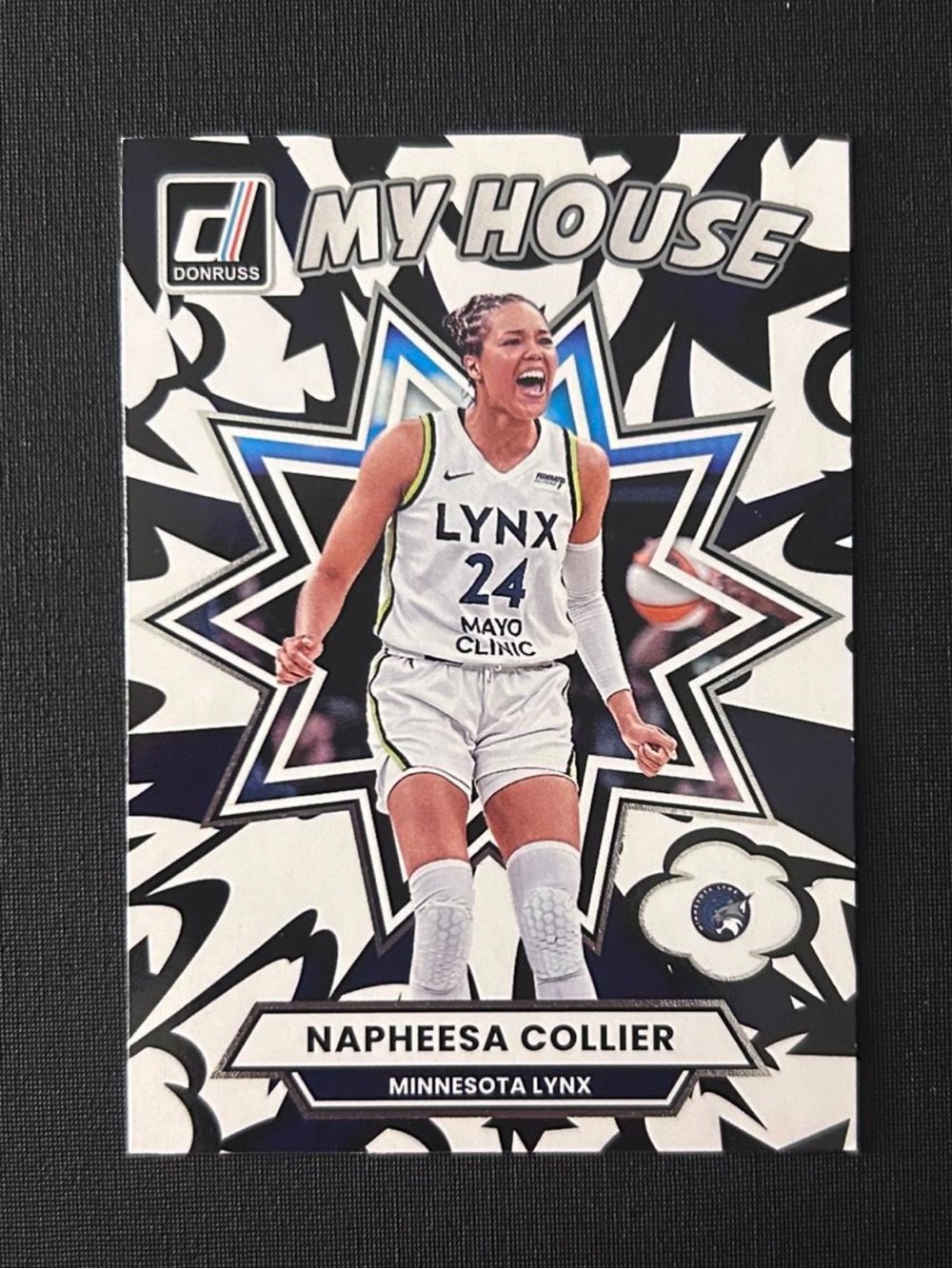 2025 Panini WNBA Donruss My House #15 Napheesa Collier Minnesota Lynx